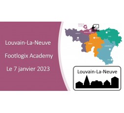 Le 7 janvier 2023 - Footlogix Academy - Découverte de la gamme - Louvain-la-Neuve