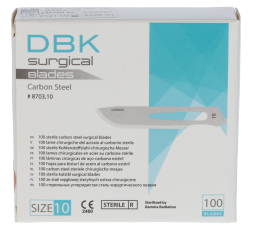 100 lames stériles DBK individuelles - n°10