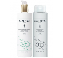 Sothys - Lait démaquillant confort - Eau Thermale de Spa - 400 ml