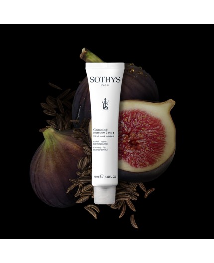 Sothys – Gommage/masque visage 2 en 1 – Cumin/Figue – 40 ml Sothys – Gommage/masque visage 2 en 1 – Cumin/Figue – 40 ml