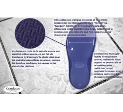 Sandales de récupération - Comfeeze by Footlogix - Pointure 40
