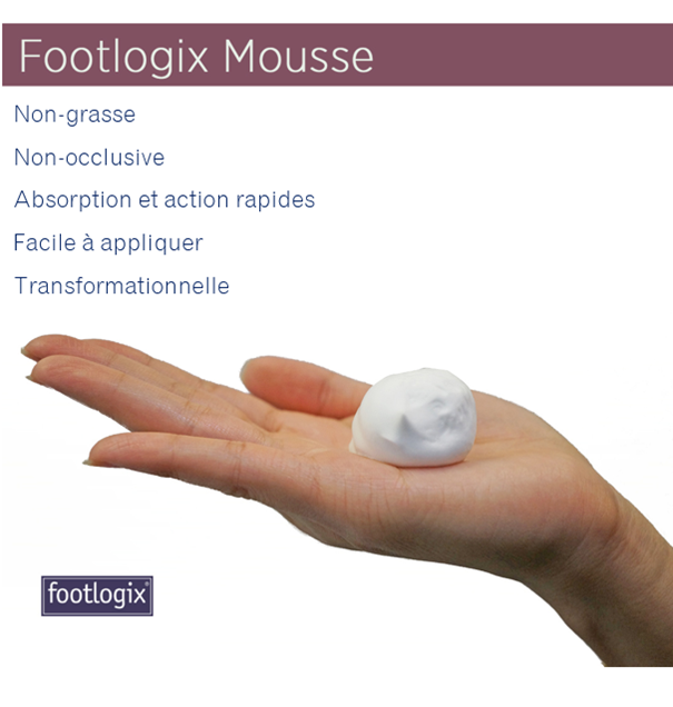 La mousse Footlogix