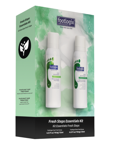 Footlogix - Kit essentiel Pieds frais by Footlogix - 2 x 125 ml - Déos et Désinfectants