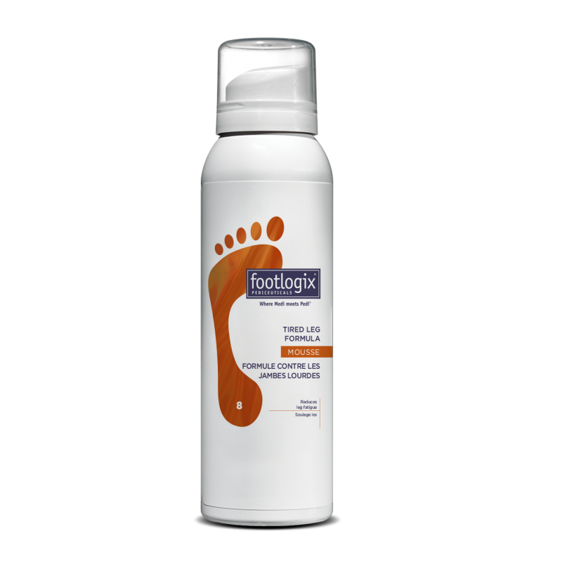 Footlogix - Mousse Jambes Lourdes ou Fatiguées - 125 ml - N°8