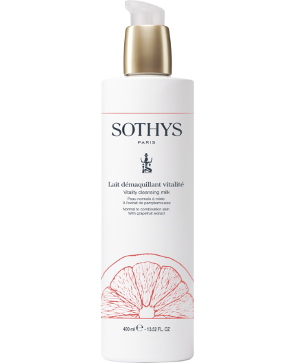 Sothys - PROMO - Lait démaquillant vitalité - 400 ml