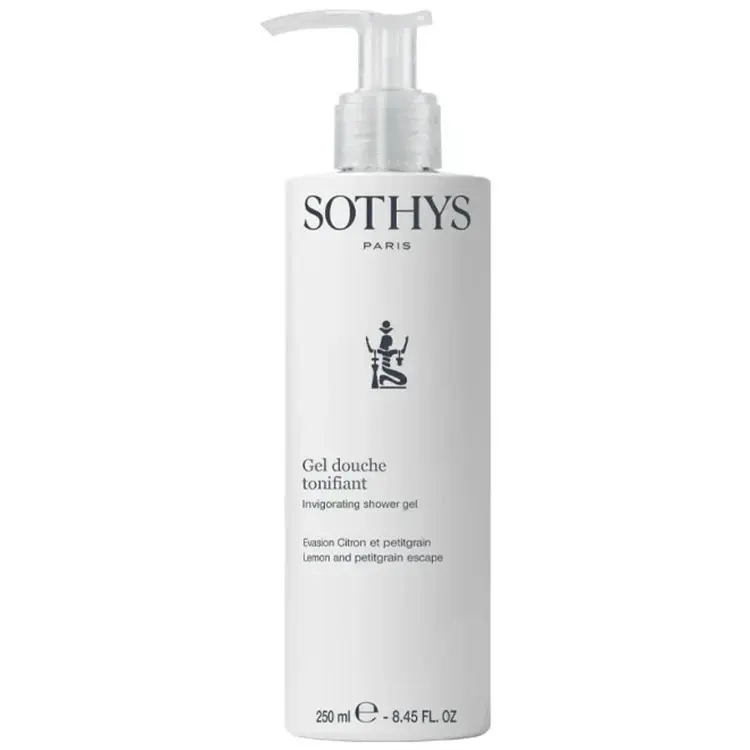 Sothys - Gel douche tonifiant - Evasion Citron et petit grain – 250 ml
