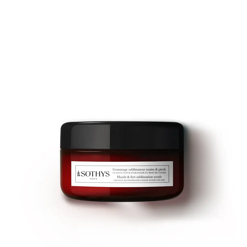 Sothys - Gommage sublimateur mains & pieds - Evasion Fleur d’oranger et bois de cèdre - 100 ml 