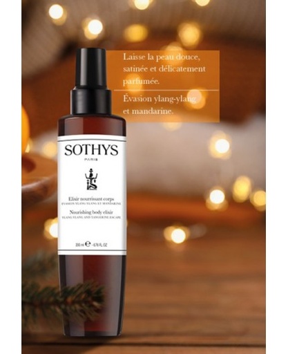 [180232] Sothys - PROMO - Elixir nourrissant Ylang-Ylang et mandarine - 200 ml