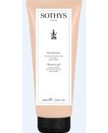 [3,50735E+11] Sothys - Gel douche Tiaré/Vanille 200 ml