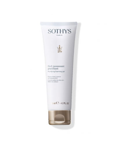 [160190] Sothys - Gel moussant purifiant - Peaux grasses - 125 ml