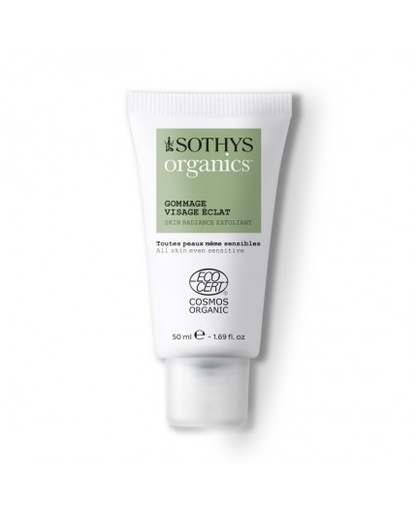 [190102] Sothys - Gommage visage éclat à grains ORGANICS ® - 50 ml