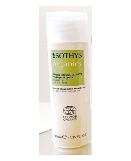 [191100] Sothys - Huile démaquillante visage et yeux - Organics® - 40 ml