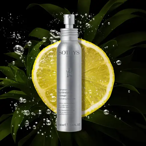 [180240] Sothys - Brume hydratante visage Citron méditerranéen sur note marine - Soin saisonnier – 100 ml